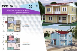 İki Katlı Prefabrik