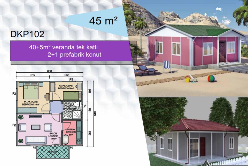 Tek Katlı Prefabrik