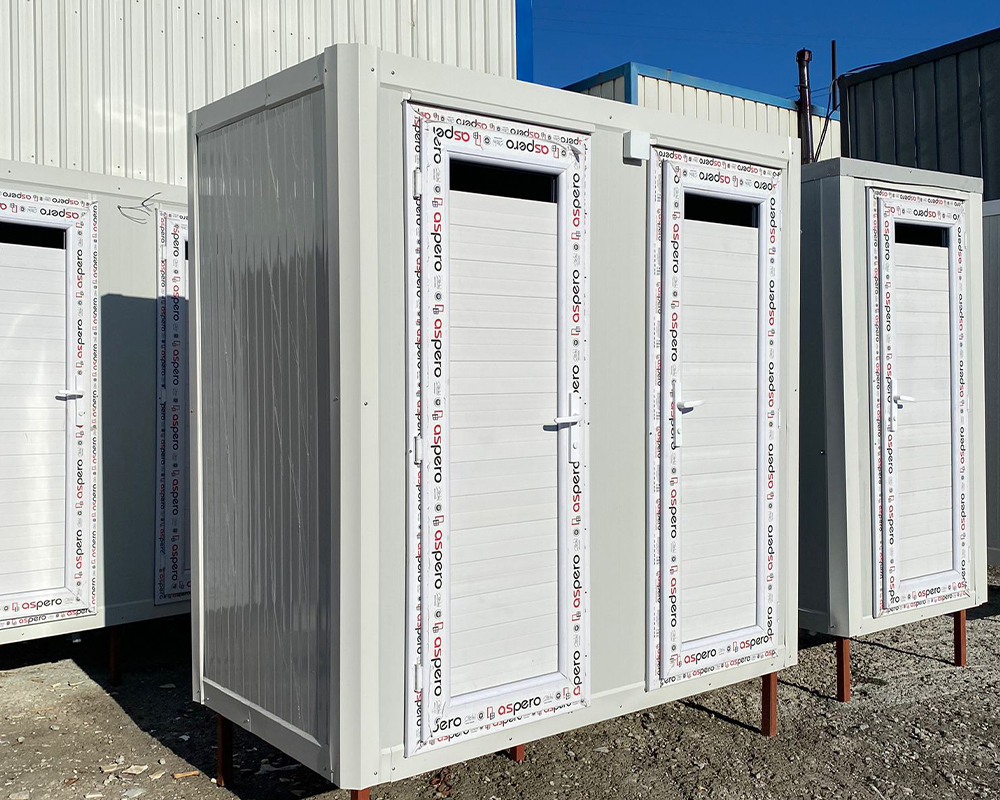 WC-Duş Kabini 115×210 Antrasit - 1